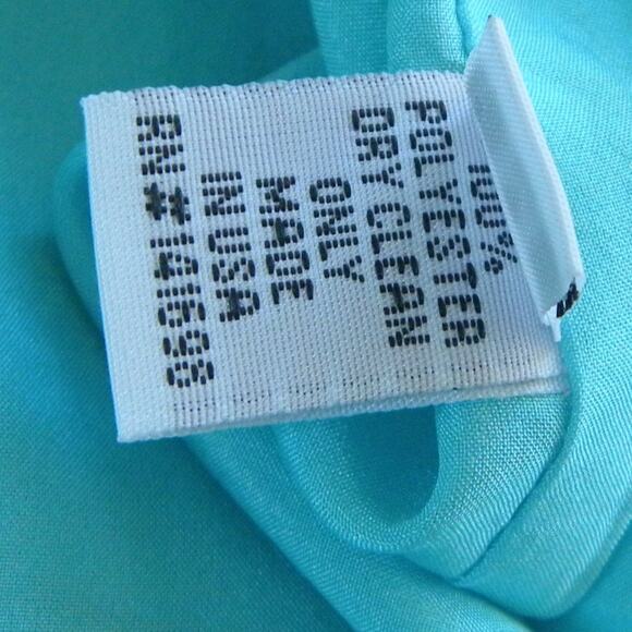 Ramy Brook High Low Halter Maxi Midi Dress Aqua Blue Backless Beachy Boho Resort - Picture 11 of 11